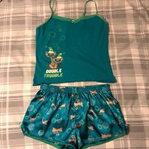 Disney six M sleep set Siamese Cat from Lady&Tramp